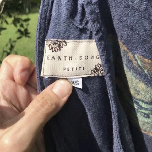 Vintage Boho Overall Dress - Picture 5 of 6